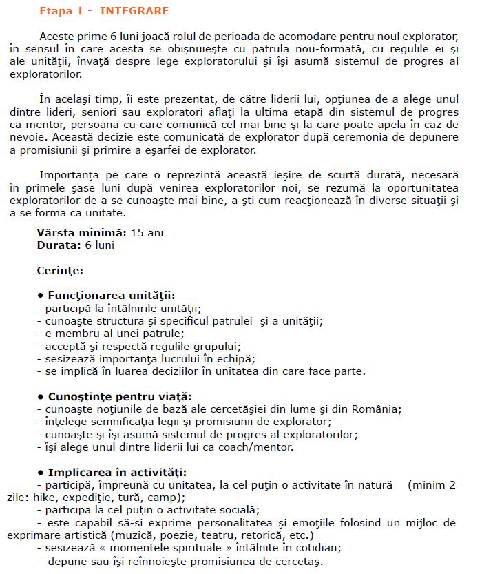 Etapa I