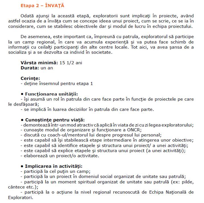 Etapa a II-a