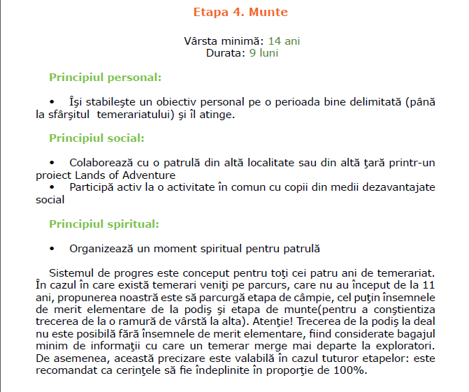 Insigna Munte