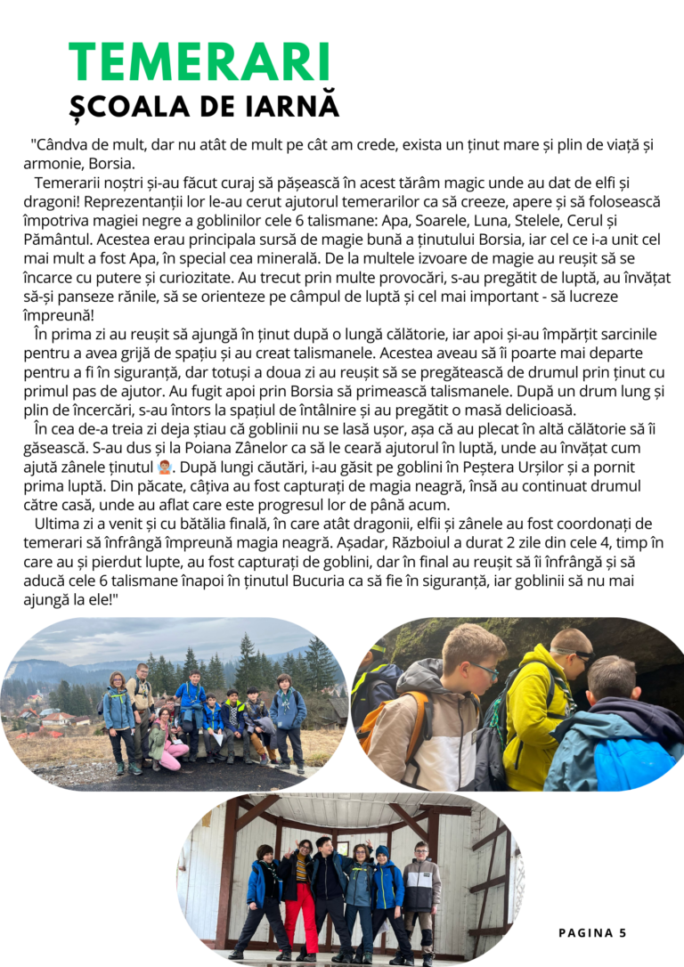 Newsletter #3, pagina 5